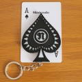 Custom-3D-printed-Nintendo-Ace-of-Spades-keyring-with-card